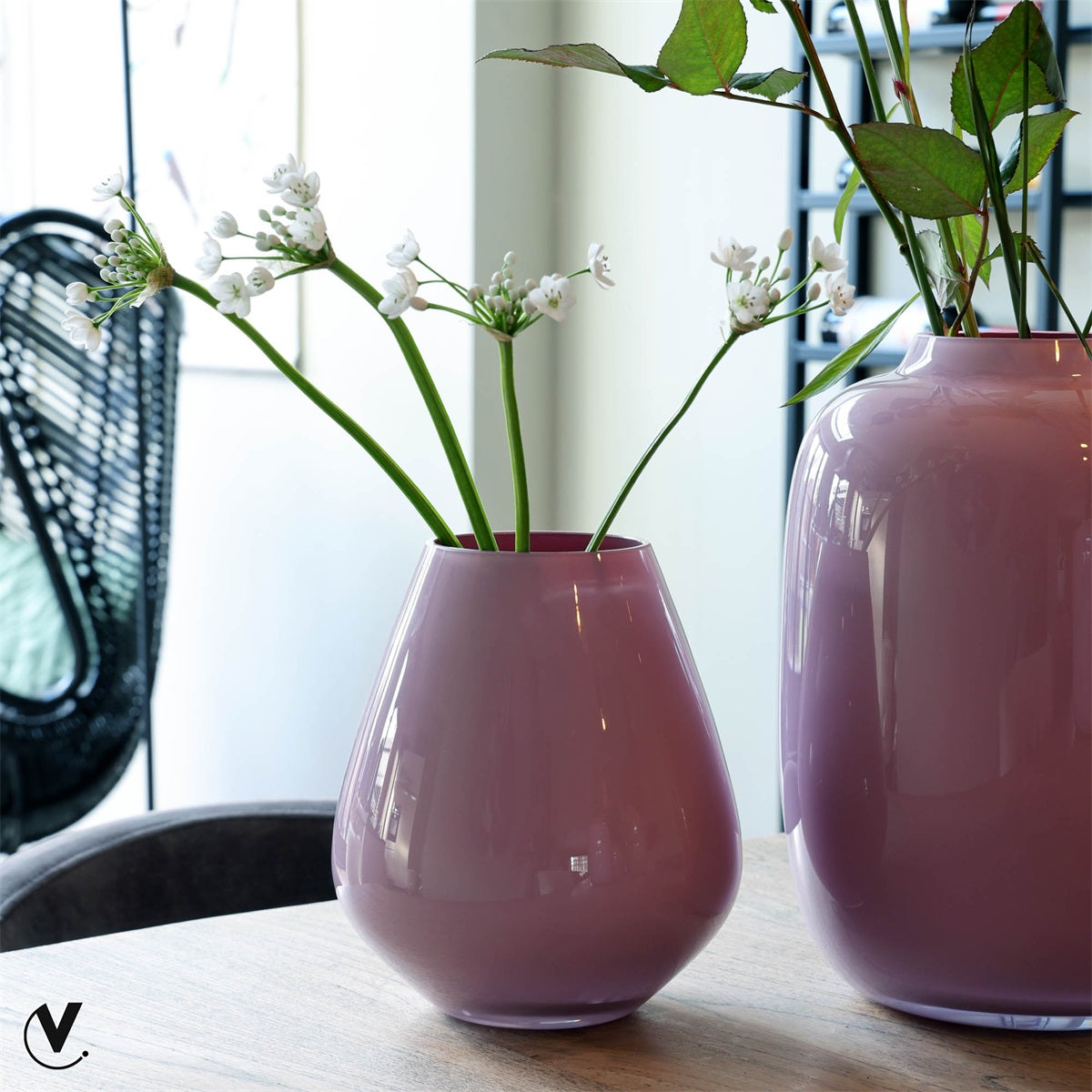 Vaas Tasman S light pink Ø18 x H20 cm