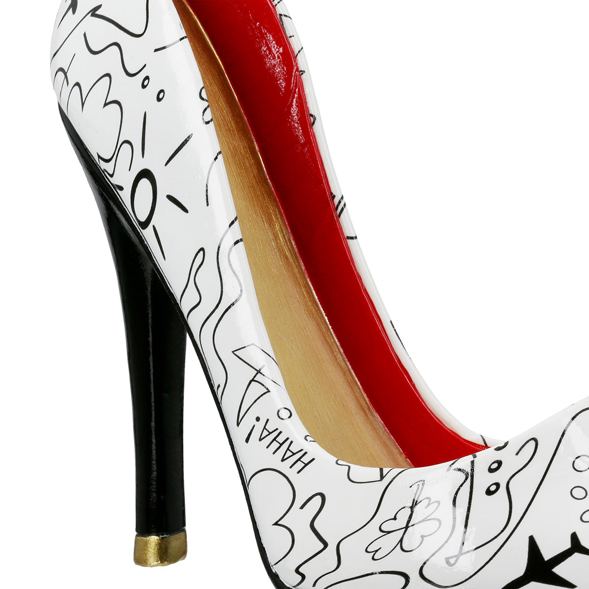 Bottle holder High heel, Shoe „Modern Art Pumps“