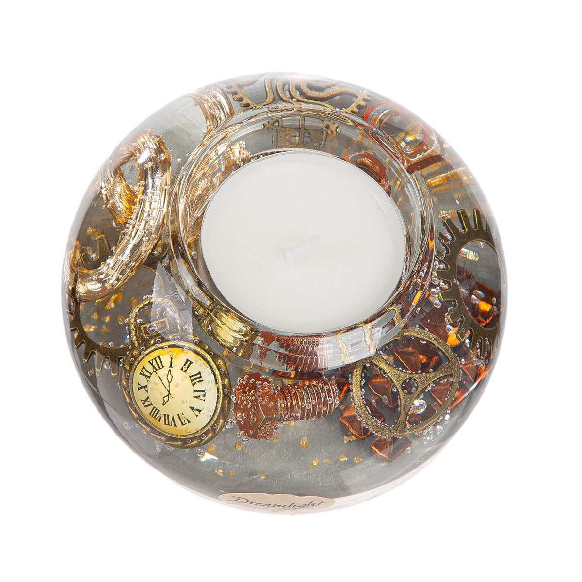 Tealight candle holder Mercur Smart „Steampunk“