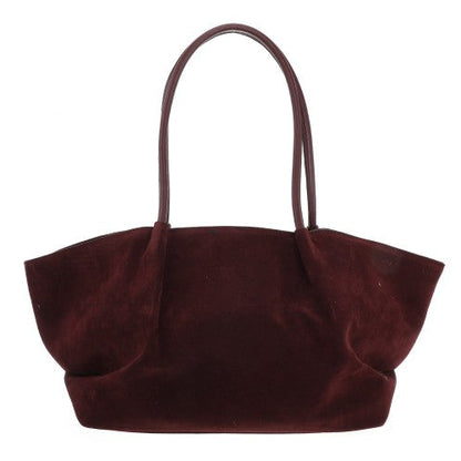 Bordeaux shopper Cambridge detailopname rits en handvat – GlamourGift
