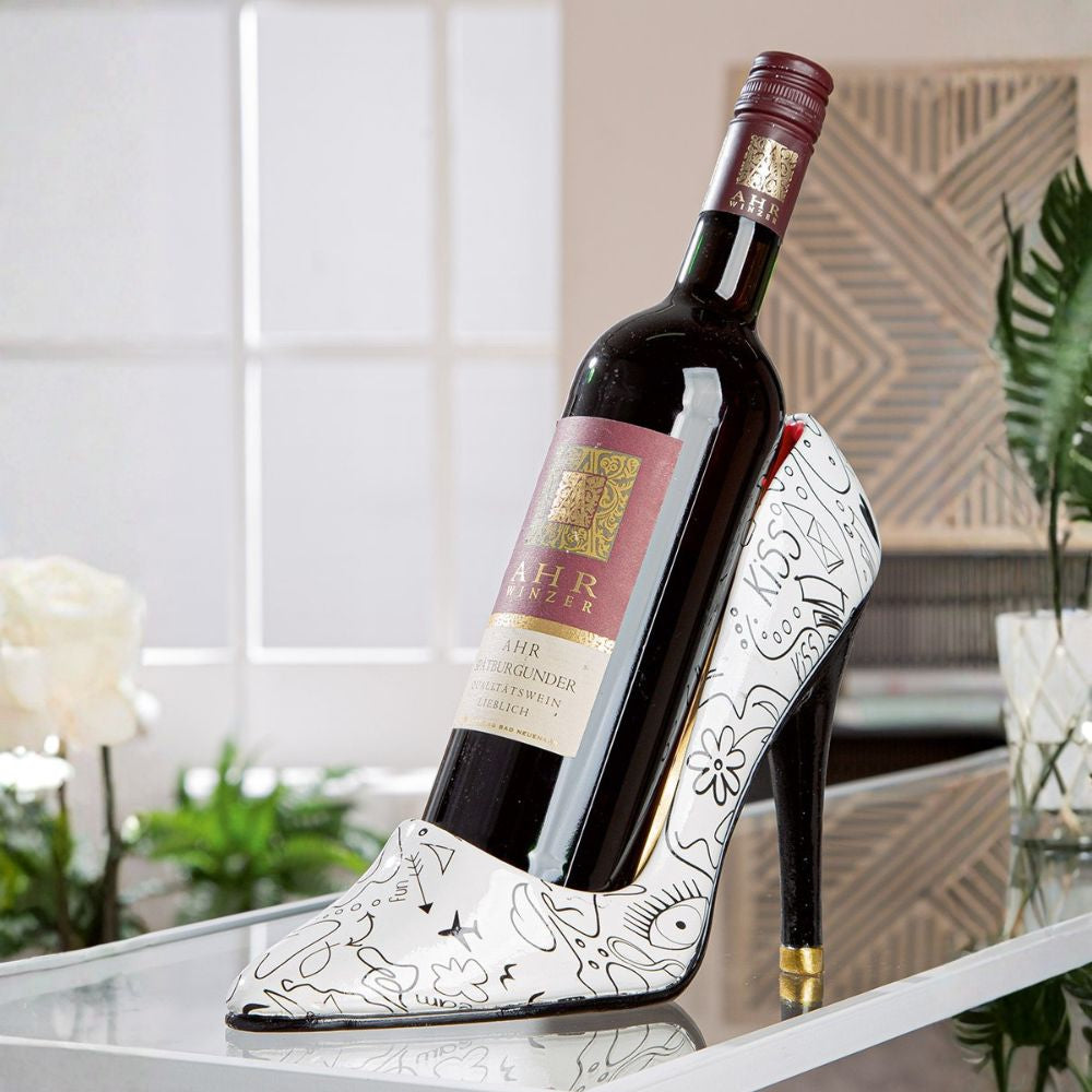 Bottle holder High heel, Shoe „Modern Art Pumps“