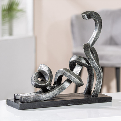 Sculpture Cat „Stretching“
