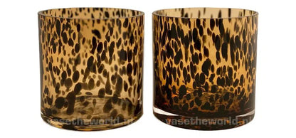 Celtic cheetah Ø12 x H12 cm (set van 2 stuks)